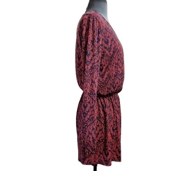 Honey Punch Romper Blue Pink  Size Medium - Picture 4 of 5